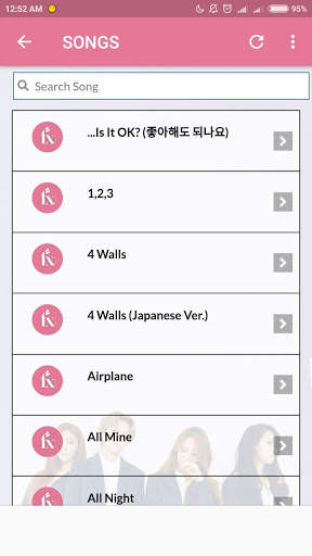 F(x) Lyrics (Offline) screenshot 5