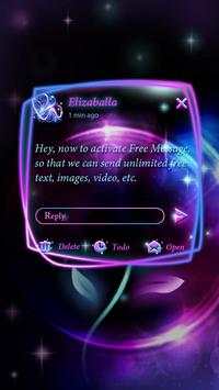 GO SMS BRIGHT ROSE THEME screenshot 4