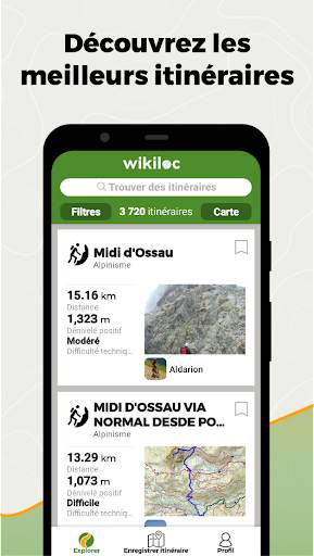 Wikiloc Navigation Outdoor GPS screenshot 1