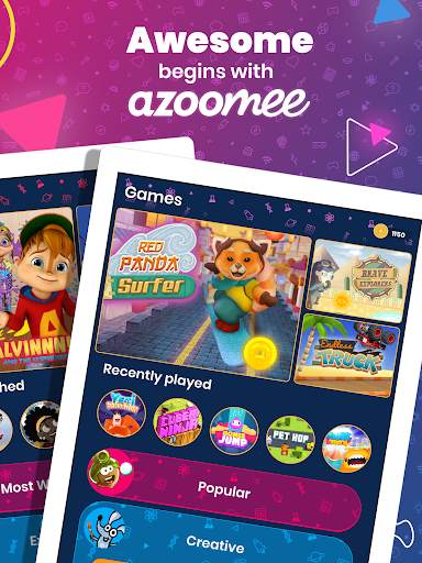 Azoomee - Games & Videos Kids  screenshot 9