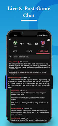 Swish - NBA Scores & More screenshot 5
