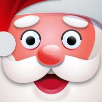 Santa Run 2D Xmas Santa Runner logo