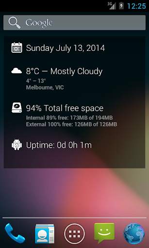 DashClock Date Extension screenshot 4