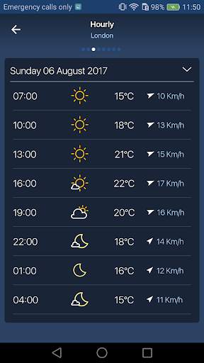 Freemeteo 4 تصوير الشاشة