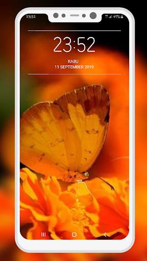 Orange Wallpaper screenshot 2