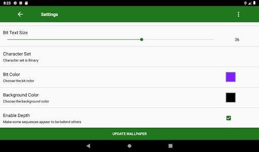 Hacker Live Wallpaper Matrix ☠ screenshot 16