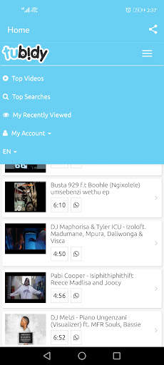 Tubidy Original App screenshot 6