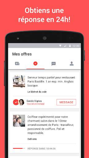 JOB TODAY - Offres d’emploi screenshot 4
