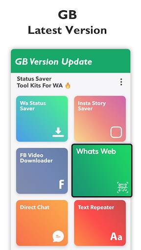 GB Version - Video Status Saver For WhatsApp screenshot 1