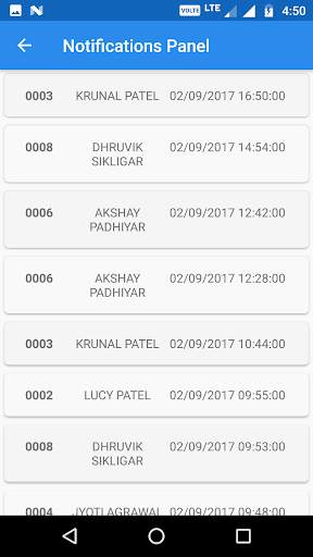 e-Time Office Attendance App screenshot 5