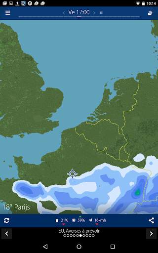 Meteox.fr - radar de pluie screenshot 15