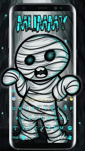 Mummy Wallpaper for Emoji Keyboard स्क्रीनशॉट 1