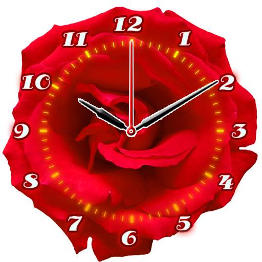 Rose Flower Clock 1.9.1