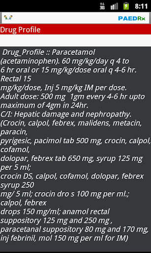 Kids Drug Dosage Calc - PaedRx screenshot 5
