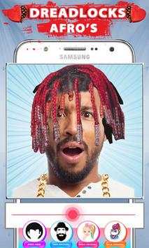 Afro Dreadlocks Photo Editor 3 تصوير الشاشة