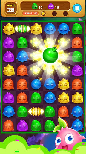 Monster pop pet: match 3 screenshot 2