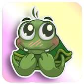 Cute Turtle WASticker App Emoji Emoticon Whatsapp logo