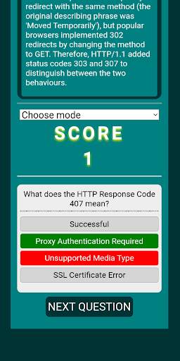 HTTP Response / Status Code screenshot 7