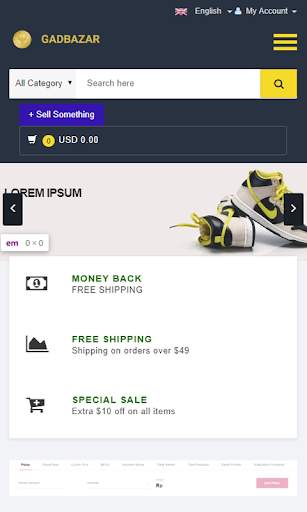 GADBAZAR Shopping screenshot 2