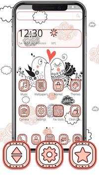 Love Birds Romance Theme screenshot 1