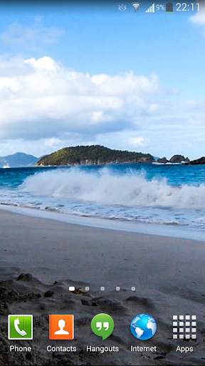 Ocean Waves Live Wallpaper 48 screenshot 1