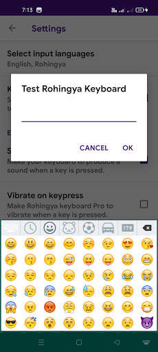 Rohingya Keyboard Pro screenshot 6