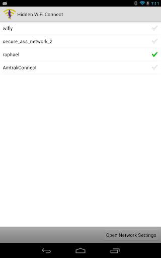 Hidden WiFi Connect screenshot 2