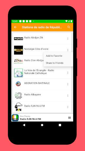 Radio Ivory Coast: Radio FM Online - Live Free App screenshot 2