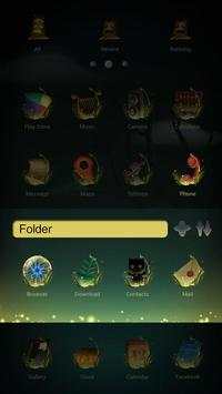Batcat GO Launcher Theme screenshot 3
