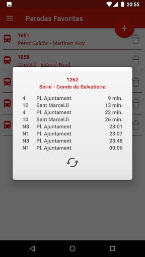 ValenBus: bus en Valencia screenshot 5