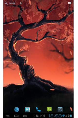 Woody Land :  Tree live wallpaper Parallax 3D free screenshot 3