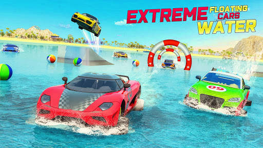 Water Car Surfer Racing: New car games 2020 screenshot 1