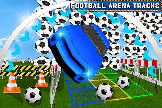 Racing Sports Cars Soccer City Stunts screenshot 14