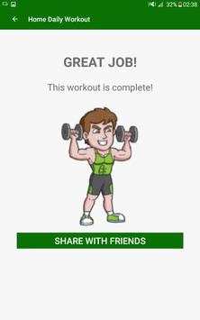 Home Daily Workout screenshot 11