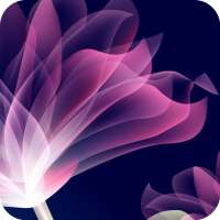 Neon Flower Theme C Launcher