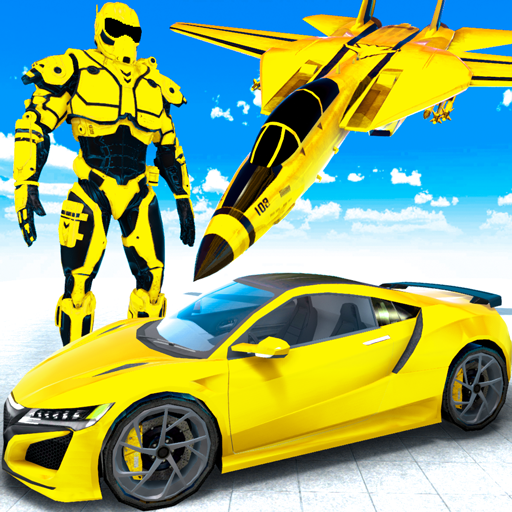 Airplane Jet Robot Transform icon