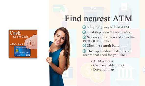 ATM Finder Cash / No Cash App screenshot 3