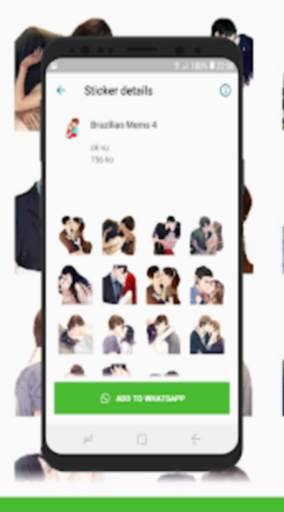 Kiss Stickers for Whatsapp 2021 screenshot 5