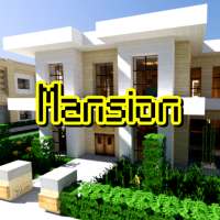 House maps for minecraft mansion logo