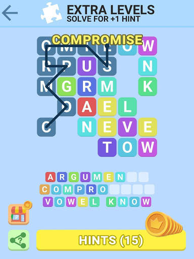 Word Swipe Game - Search Games Puzzle: Word Stacks screenshot 12