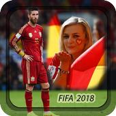 Spain Footbal Team Photo Frame иконка