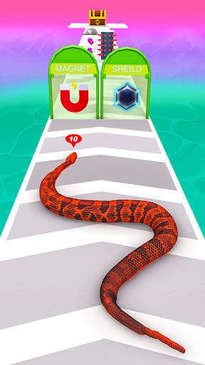 Snake Run Race・Fun Worms Games screenshot 2