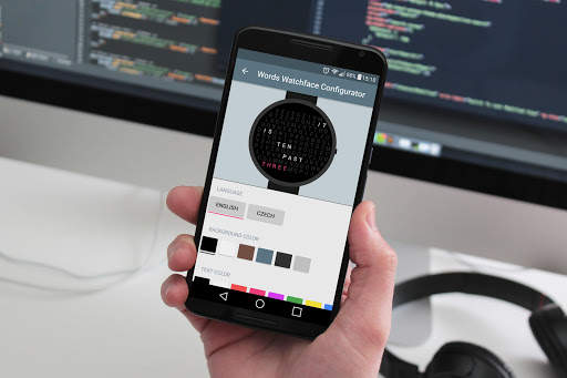 Words watchface screenshot 1