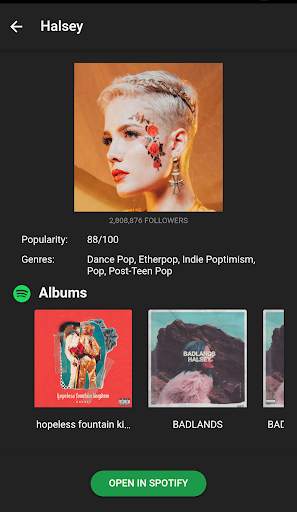uTrack, for Spotify screenshot 3