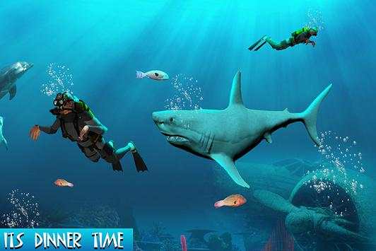Angry Wild Shark Sim screenshot 2