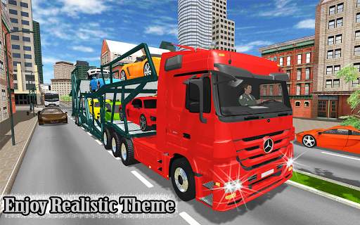 Car Transporter Trailer Truck screenshot 1