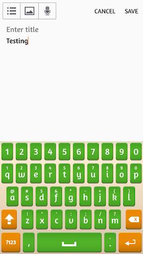 Clumsy SMART KEYBOARD Skin screenshot 3
