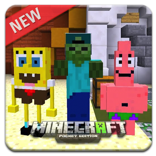 Sponge Bob Minecraft - Bikini Bottom MCPE Mods icon