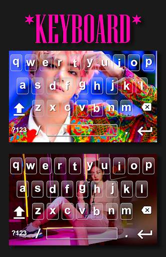 KPOP Keyboard (Keypad Background) screenshot 3