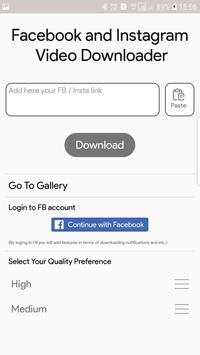 Downloader For Facebook & Instagram -Social Studio screenshot 7
